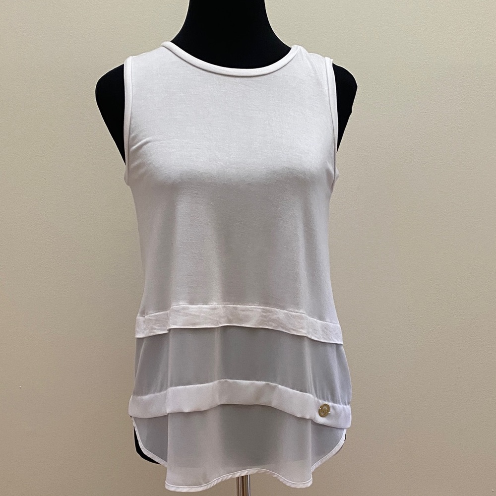 MICHAEL Michael Kors White Tank Top